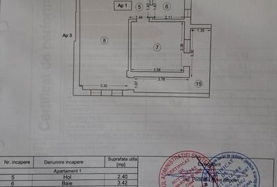 Apartament cu 2 camere în Nord - 8