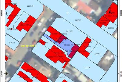 Teren 201 mp Domenii cu casa mica renovabila ?i draft proiect P+2 - 2