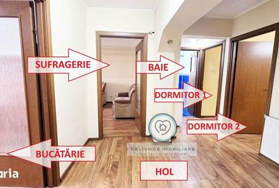 Apartament cu 3 camere decomandat în Cantacuzino - 3