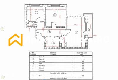 Apartament cu 2 camere decomandat, mobilat în Tineretului - 4