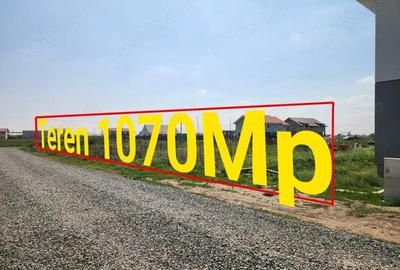 Teren de 1070 mp, în Săcălaz