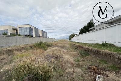 Teren constructii frontal  la lac -1784 mp -Ovidiu - 3