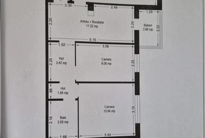 Apartament cu 3 camere decomandat în Aradului - 4