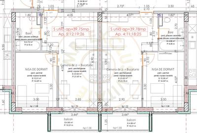 Apartament cu 2 camere decomandat în Botizului - 5