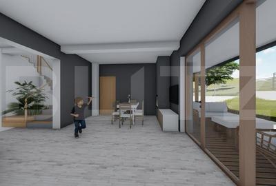 Casa 125 mp teren 500 mp zona profi design deosebit - 7