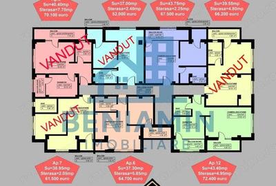Garsoniere si apartamente bloc nou Parter+2+M -Loc de parcare inclus - 8