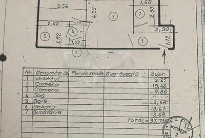 Apartament 2 Camere , Semi-Decomandat , Drumul Gazarului-Argeselu - 15