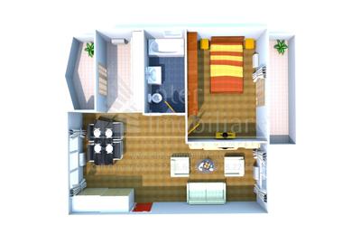 Apartament cu 2 camere decomandat în Bucium - 9