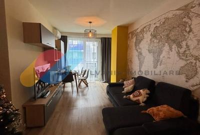 Apartament mobilat- utilat, 75 mp utili, 3 camere, zona Metro - 1