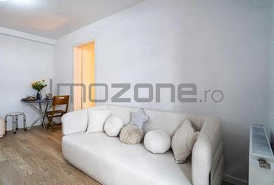 Militari Carabusului, 2 camere, mobilat, utilat, etaj 3, lift, terasa 17 mp - 2