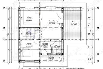 Casă cu 3 camere în Bucium - 2