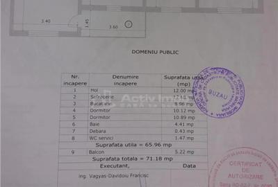 Apartament cu 3 camere decomandat în Central - 14