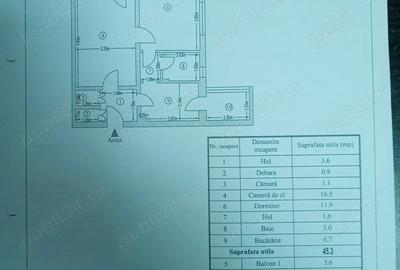 Vand apartament cu 2 camere strada Brandusei - 7