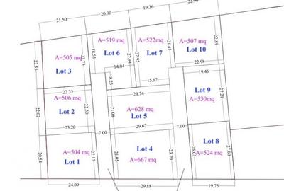 Teren Construcții intravilan de 530 mp, în Ciofliceni - 4