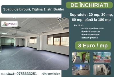 Spațiu comercial, de 180 mp, în Țiglina 1 - 2