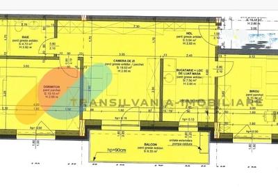 Apartament cu 3 camere semidecomandat în Chinteni - 6