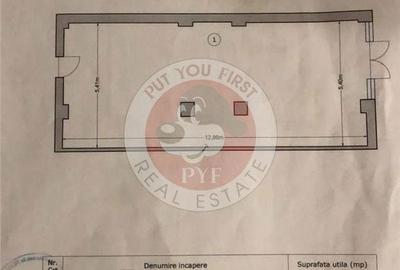 Spațiu comercial, de 69 mp, în Roșu - 2