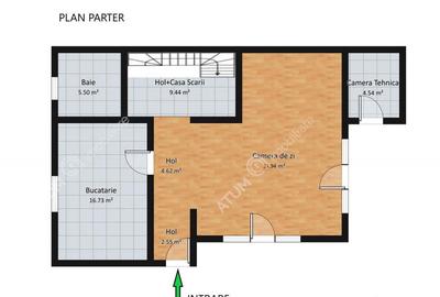 Casă cu 4 camere cu Teren 290 Mp în Vasile Aaron