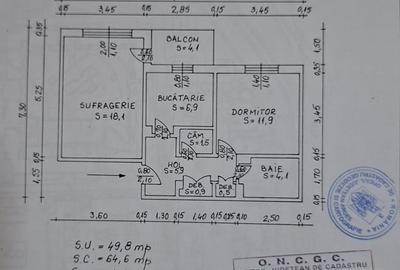 2 camere Tudor , Decomandat / Centrală , finisaje medii ! - 10