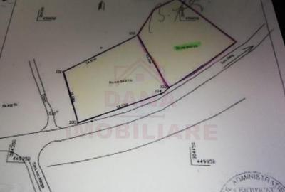 Teren de 5012 mp, în Marga