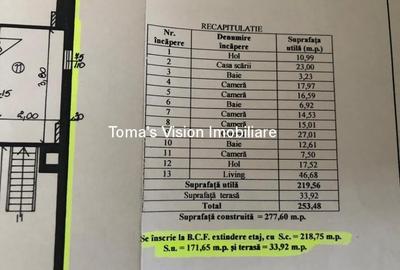Casă individuală cu 9 camere cu Teren 1100 Mp în Zamora - 29
