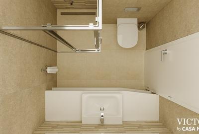 Apartament cu 3 camere decomandat în Tractorul - 8