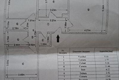 Apartament cu 3 camere decomandat în 1 Decembrie - 4