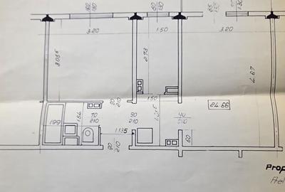 Apartament cu 2 camere decomandat în Parcul Circului