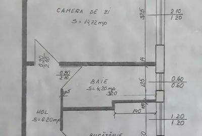 Apartament cu 3 camere semidecomandat în Est - 1