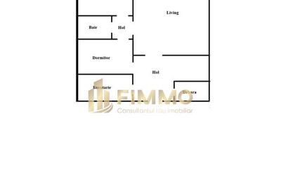 Apartament cu 3 camere semidecomandat în Ultracentral - 8