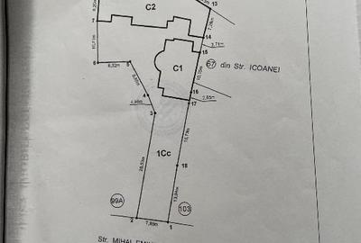 Vând 100 mp. cota indiviza Str. Mihai Eminescu în litigiu - 1