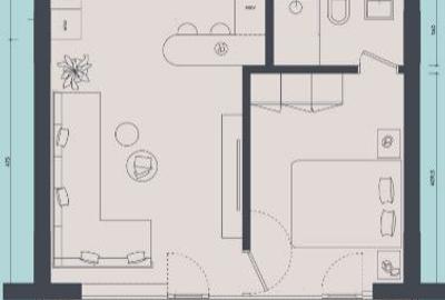 Apartament cu 2 camere semidecomandat în Olimp - 10