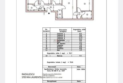Apartament cu 4 camere semidecomandat în Teiul Doamnei - 11