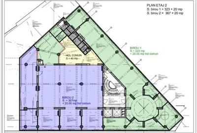 Spatiu de birouri de inchiriat Universitste - 2
