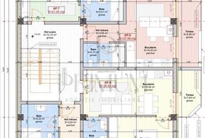 Apartament cu 2 camere semidecomandat în Moșnița Nouă - 14