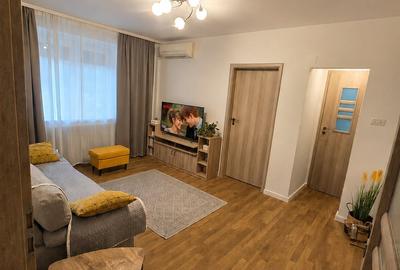 Apartament cu 2 camere semidecomandat, mobilat în Domenii