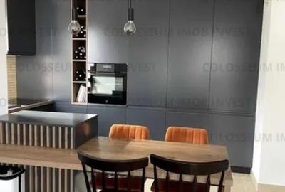 Apartament cu 3 camere decomandat, mobilat în Tractorul - 8