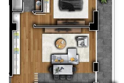 Apartament cu 2 camere în Albești - 6