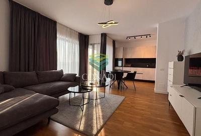Apartament cu 2 camere semidecomandat, mobilat în Băneasa - 1