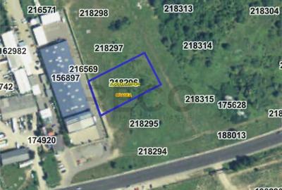 Teren de 3000 mp, în Centura