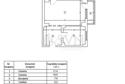 Apartament cu 2 camere semidecomandat în Ștefan cel Mare - 2