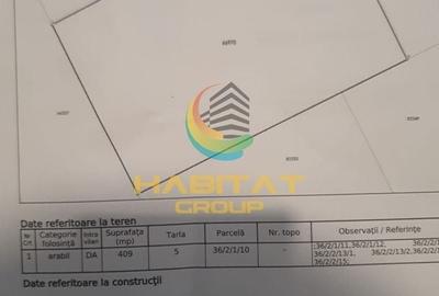 Teren Construcții intravilan de 409 mp, în Vidra - 3