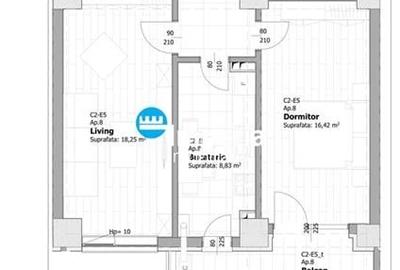 Apartament cu 2 camere decomandat în Tătărași - 10