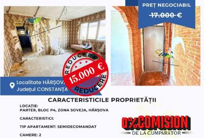 Apartament de vânzare, parter – Hârșova - 1