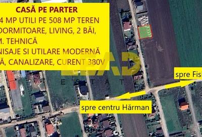 Casă individuală cu 4 camere cu Canalizare în Hărman - 2