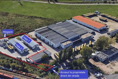Proprietate industriala renovata | 2 hale de vanzare in zona Seleus - 2