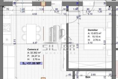 Apartament cu 2 camere/52 MP/Zona Terra. - 1