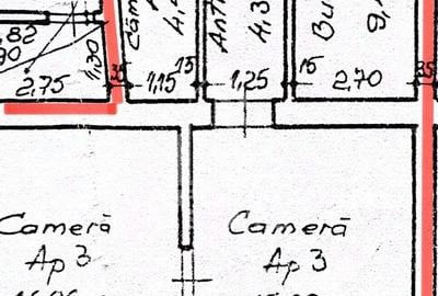 Apartament 2 camere, 50mp, curte comuna, zona Fabric - Andrei Saguna - 4