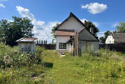 Proprietate UNICA: Casa la rosu cu teren mare si acces la rau - 9