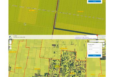 Teren agricol extravilan de 412527 mp, în Modelu - 15